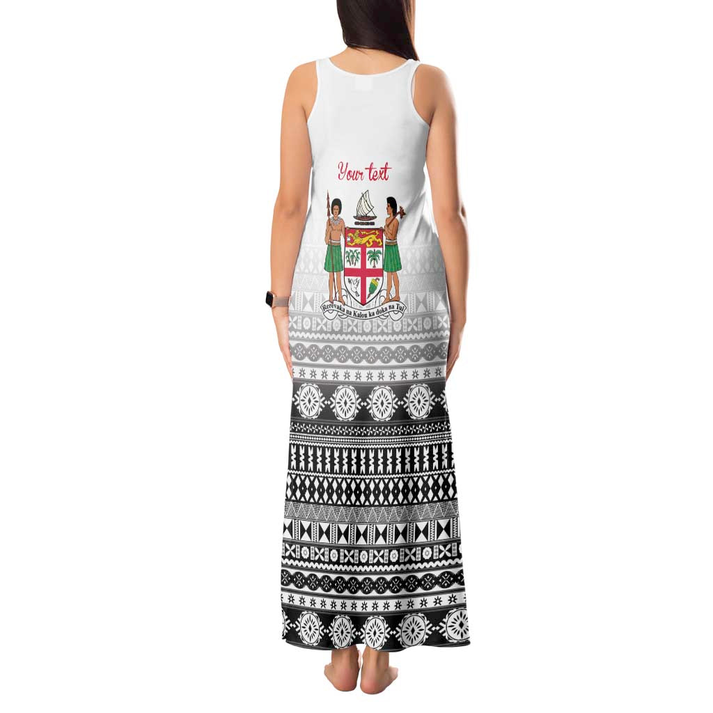 Fiji Heart Tribal Personalised Tank Maxi Dress Polynesian Patterns LT9 - Polynesian Pride