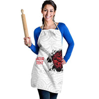 New Zealand Maori Heart Tribal Personalised Apron Polynesian Patterns LT9 - Polynesian Pride