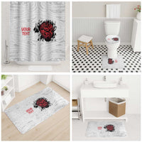 New Zealand Maori Heart Tribal Personalised Bathroom Set Polynesian Patterns LT9 - Polynesian Pride