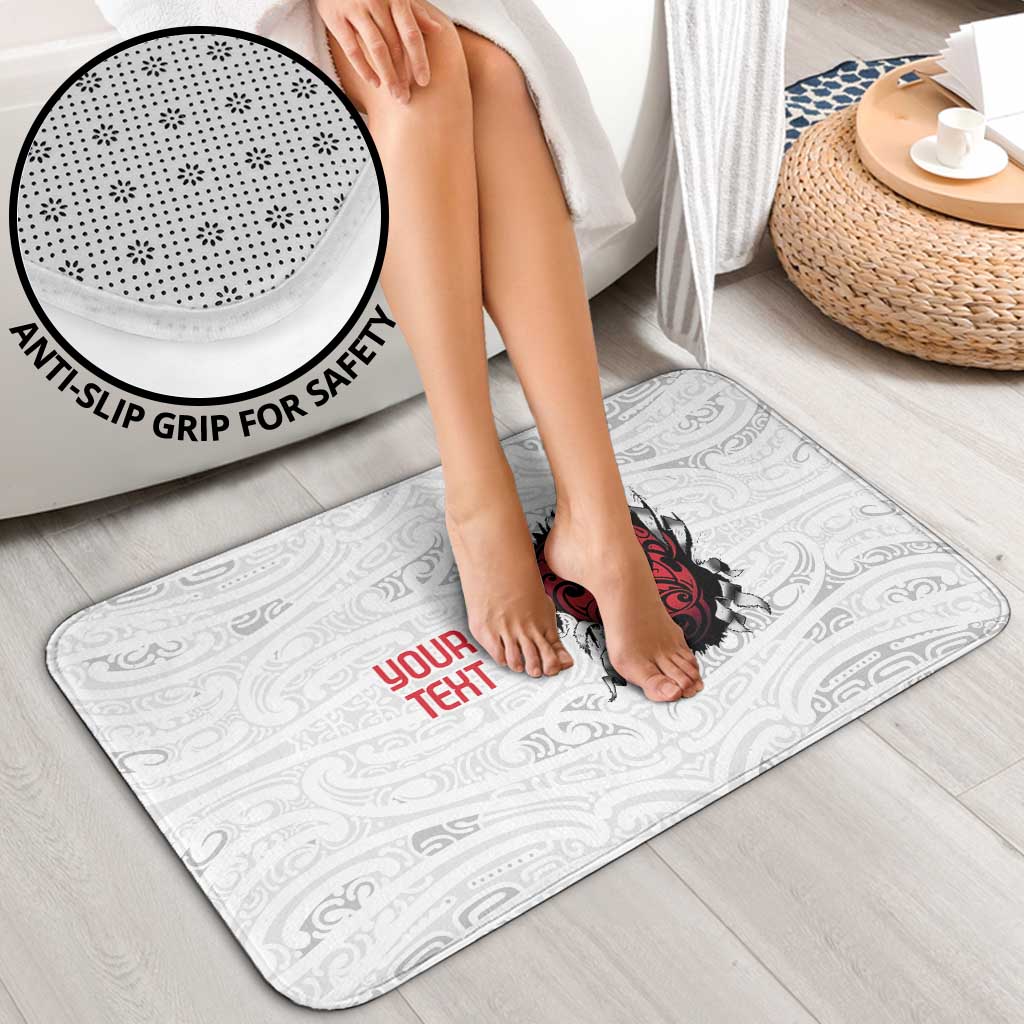 New Zealand Maori Heart Tribal Personalised Bathroom Set Polynesian Patterns LT9 - Polynesian Pride