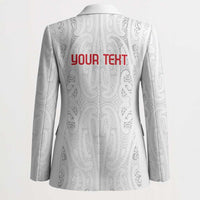 New Zealand Maori Heart Tribal Personalised Blazer Polynesian Patterns LT9 - Polynesian Pride