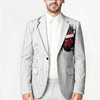 New Zealand Maori Heart Tribal Personalised Blazer Polynesian Patterns LT9 - Polynesian Pride