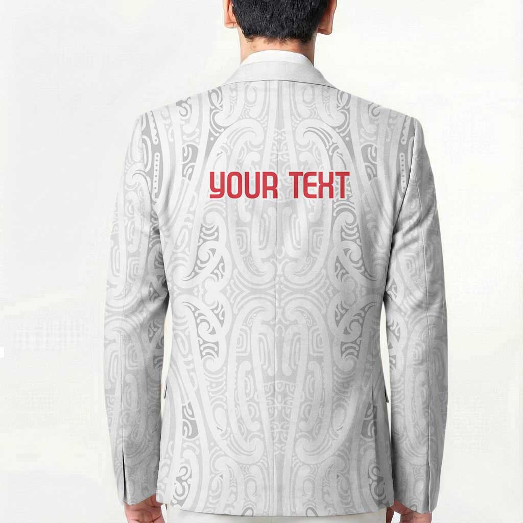 New Zealand Maori Heart Tribal Personalised Blazer Polynesian Patterns LT9 - Polynesian Pride