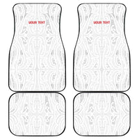 New Zealand Maori Heart Tribal Personalised Car Mats Polynesian Patterns LT9 - Polynesian Pride