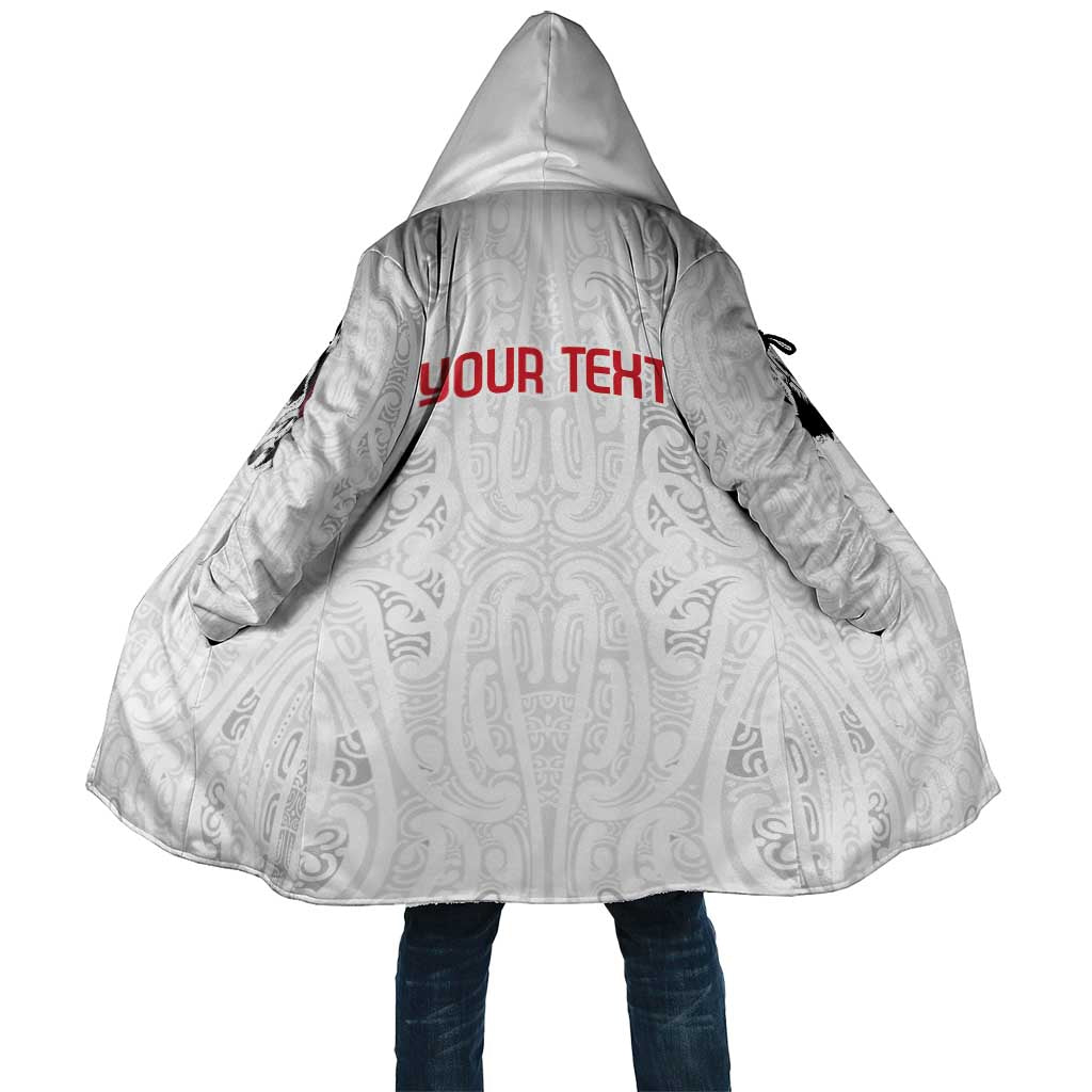 New Zealand Maori Heart Tribal Personalised Cloak Polynesian Patterns LT9 Unisex White - Polynesian Pride