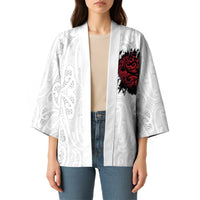 New Zealand Maori Heart Tribal Personalised Kimono Polynesian Patterns LT9 - Polynesian Pride