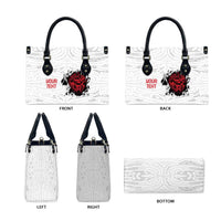 New Zealand Maori Heart Tribal Personalised Leather Bag Polynesian Patterns LT9 - Polynesian Pride