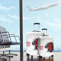 New Zealand Maori Heart Tribal Personalised Luggage Cover Polynesian Patterns LT9 - Polynesian Pride