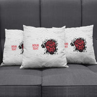 New Zealand Maori Heart Tribal Personalised Pillow Cover Polynesian Patterns LT9 - Polynesian Pride