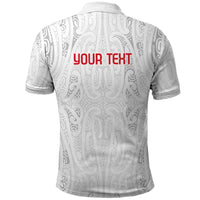 New Zealand Maori Heart Tribal Personalised Polo Shirt Polynesian Patterns LT9 - Polynesian Pride