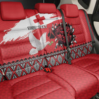 Tonga Heart Tribal Personalised Back Car Seat Cover Polynesian Patterns LT9 - Polynesian Pride