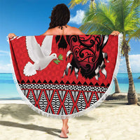 Tonga Heart Tribal Personalised Beach Blanket Polynesian Patterns LT9 - Polynesian Pride