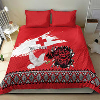Tonga Heart Tribal Personalised Bedding Set Polynesian Patterns LT9 - Polynesian Pride