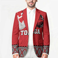 Tonga Heart Tribal Personalised Blazer Polynesian Patterns LT9 - Polynesian Pride