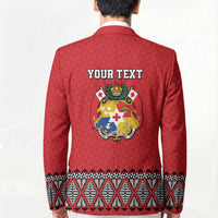 Tonga Heart Tribal Personalised Blazer Polynesian Patterns LT9 - Polynesian Pride