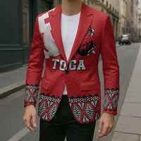 Tonga Heart Tribal Personalised Blazer Polynesian Patterns LT9 - Polynesian Pride