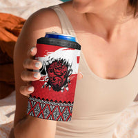 Tonga Heart Tribal Personalised 4 in 1 Can Cooler Tumbler Polynesian Patterns LT9 - Polynesian Pride