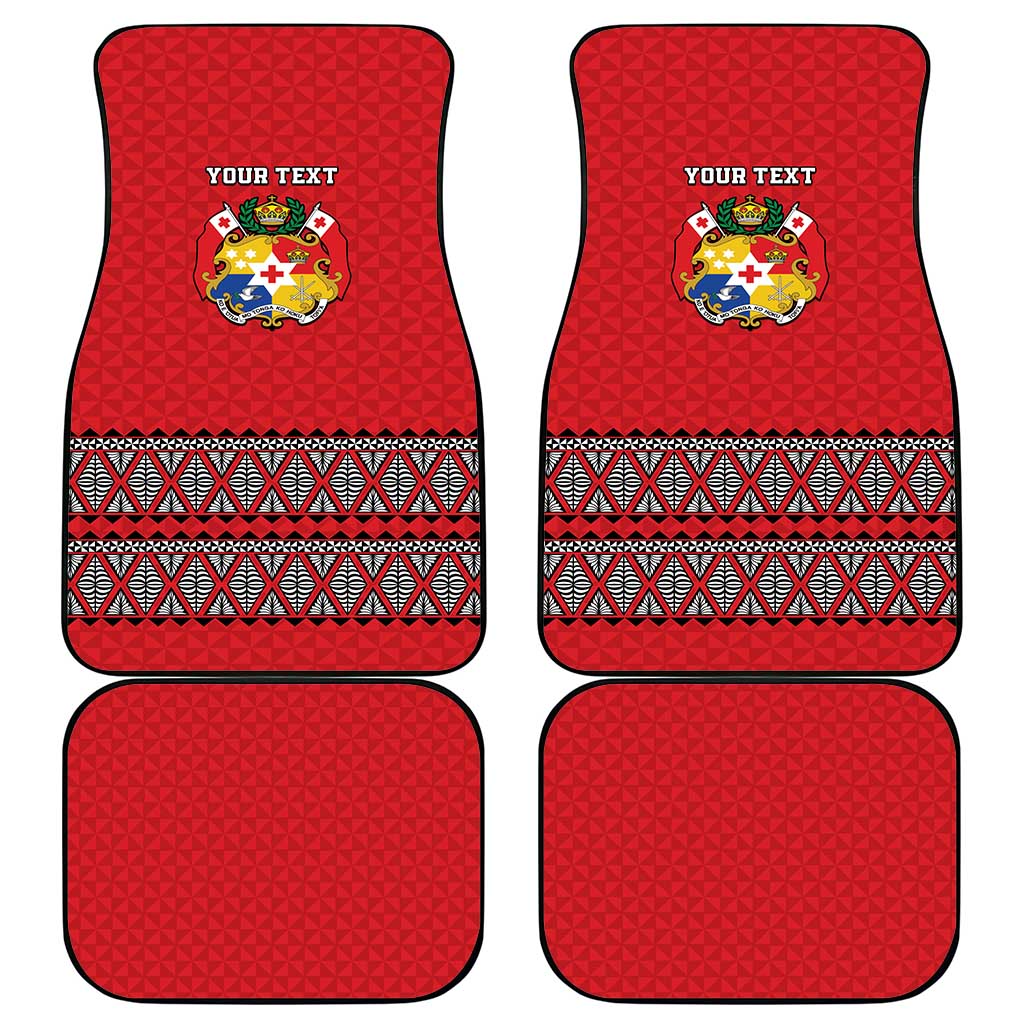 Tonga Heart Tribal Personalised Car Mats Polynesian Patterns LT9 - Polynesian Pride