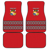 Tonga Heart Tribal Personalised Car Mats Polynesian Patterns LT9 - Polynesian Pride