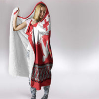 Tonga Heart Tribal Personalised Hooded Blanket Polynesian Patterns LT9 - Polynesian Pride