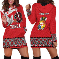 Tonga Heart Tribal Personalised Hoodie Dress Polynesian Patterns LT9 - Polynesian Pride