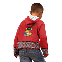 Tonga Heart Tribal Personalised Kid Hoodie Polynesian Patterns LT9 - Polynesian Pride