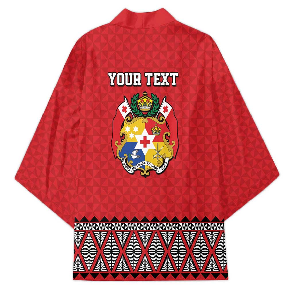 Tonga Heart Tribal Personalised Kimono Polynesian Patterns LT9 - Polynesian Pride
