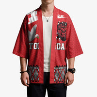 Tonga Heart Tribal Personalised Kimono Polynesian Patterns LT9 - Polynesian Pride