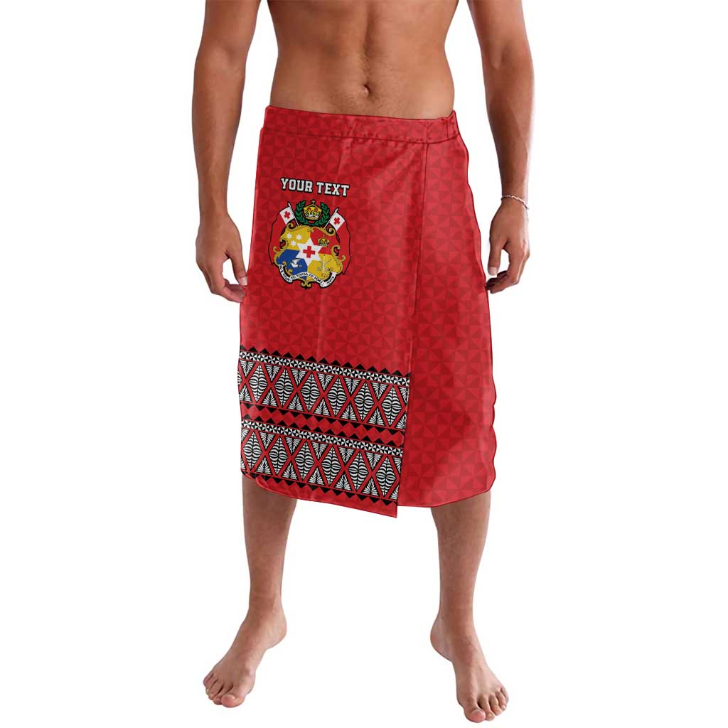 Tonga Heart Tribal Personalised Lavalava Polynesian Patterns LT9 Red - Polynesian Pride
