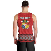 Tonga Heart Tribal Personalised Men Tank Top Polynesian Patterns LT9 - Polynesian Pride