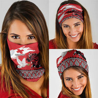 Tonga Heart Tribal Personalised Neck Gaiter Polynesian Patterns LT9 - Polynesian Pride