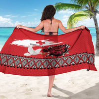 Tonga Heart Tribal Personalised Sarong Polynesian Patterns LT9 - Polynesian Pride