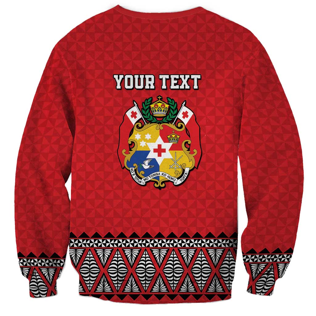 Tonga Heart Tribal Personalised Sweatshirt Polynesian Patterns LT9 - Polynesian Pride