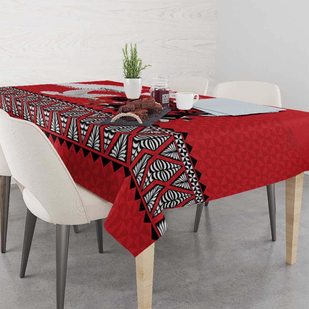 Tonga Heart Tribal Personalised Tablecloth Polynesian Patterns LT9 - Polynesian Pride