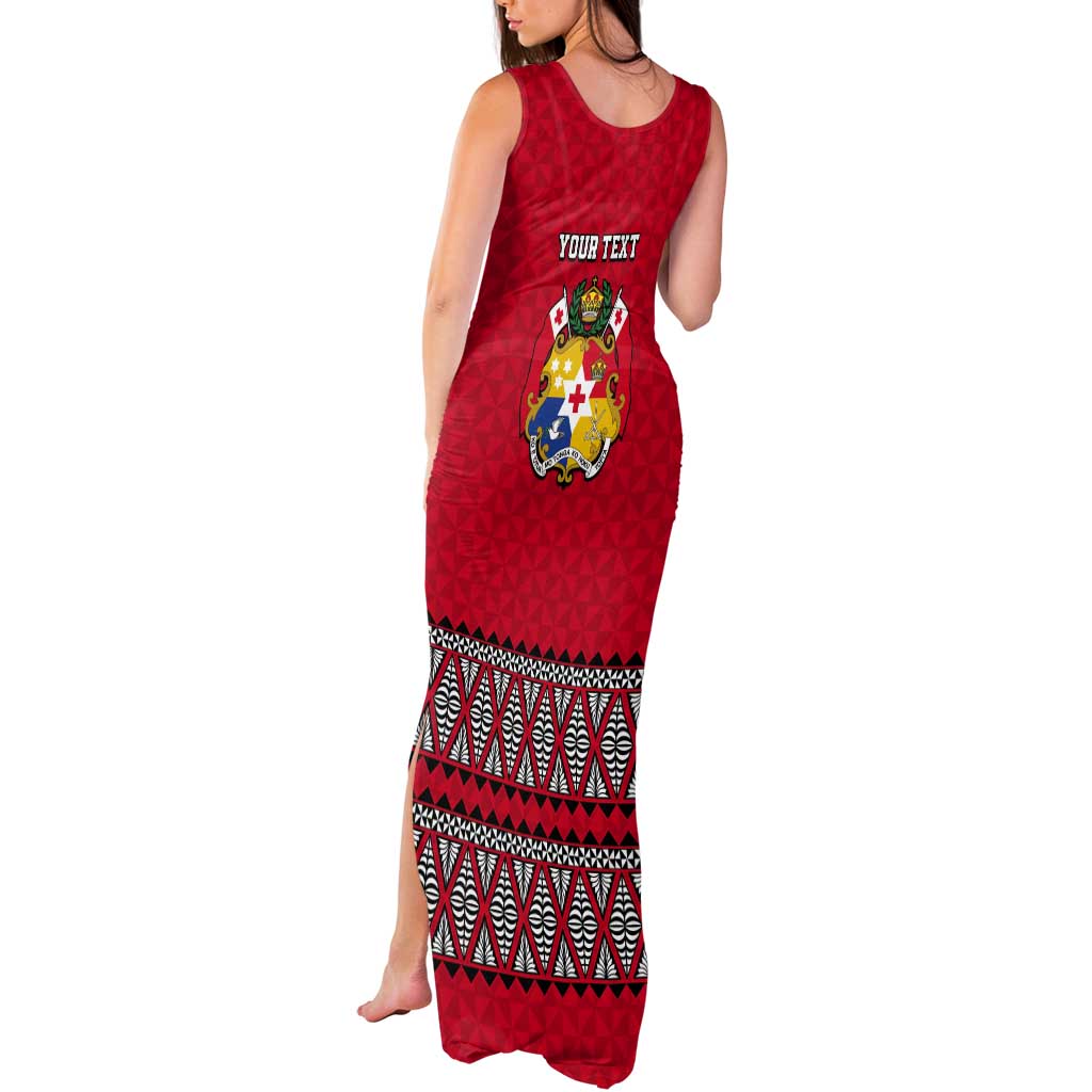Tonga Heart Tribal Personalised Tank Maxi Dress Polynesian Patterns LT9 - Polynesian Pride