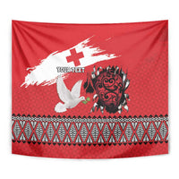 Tonga Heart Tribal Personalised Tapestry Polynesian Patterns LT9 - Polynesian Pride