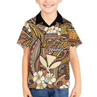 Personalised Hawaii Tribal Humpback Whale Hawaiian Shirt Melemele Hibiscus Seamless Pattern LT9 - Polynesian Pride