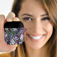 Personalised Hawaii Tribal Humpback Whale AirPods Case Poni Hibiscus Seamless Pattern LT9 - Polynesian Pride