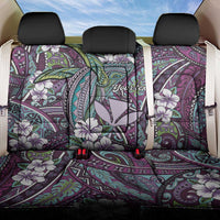 Personalised Hawaii Tribal Humpback Whale Back Car Seat Cover Poni Hibiscus Seamless Pattern