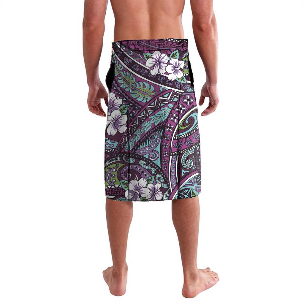 Personalised Hawaii Tribal Humpback Whale Lavalava Poni Hibiscus Seamless Pattern LT9 - Polynesian Pride