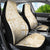 Custom Indo Fijians Car Seat Cover Fiji ke Hindustani Polyneisan Paisley Beige Style