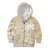 Custom Indo Fijians Kid Hoodie Fiji ke Hindustani Polyneisan Paisley Beige Style