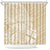 Custom Indo Fijians Shower Curtain Fiji ke Hindustani Polyneisan Paisley Beige Style