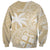 Custom Indo Fijians Sweatshirt Fiji ke Hindustani Polyneisan Paisley Beige Style