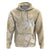 Custom Indo Fijians Zip Hoodie Fiji ke Hindustani Polyneisan Paisley Beige Style