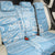 Custom Indo Fijians Back Car Seat Cover Fiji ke Hindustani Polyneisan Paisley Blue Style LT9