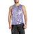 Custom Indo Fijians Men Tank Top Fiji ke Hindustani Polyneisan Paisley Purple Style