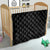 Queensland Maori Rugby Nga Hau e Wha Quilt Black Motif