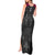 Queensland Maori Rugby Nga Hau e Wha Tank Maxi Dress Maroon Motif