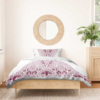 Queensland Maori Rugby Nga Hau e Wha Bedding Set White Motif